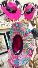 Eccentric Cowgirl Hat with Butterflies and beaded work