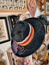 Deer butterfly heart shape hat with beaded work