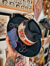 Deer butterfly heart shape hat with beaded work