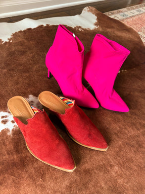 Pink and red cowgirl Dingo Set size 8