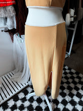 NWT: Anthropologie Yellow with cream set size M