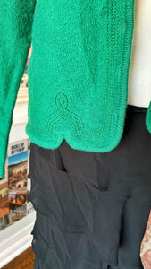 Western pendelton wool cardigan size S