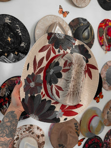 Alternative florals cowgirl hat American hat makers