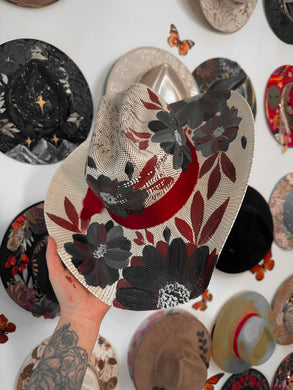 Alternative florals cowgirl hat American hat makers