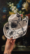 Abstract contemporary modern cowgirl hat
