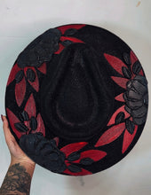 Shimmer black and red