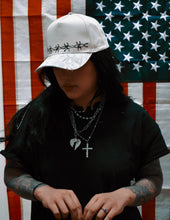 OUTCAST ANTHEM: Camo wire handpainted cap