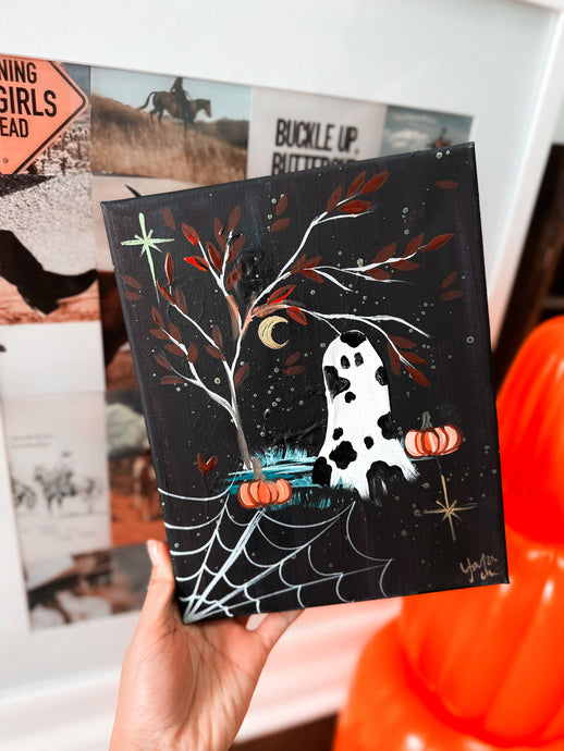 Spooky Cowgirl Ghost