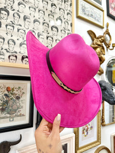 Fuchsia Cowgirl Hat