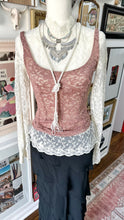 Whimsigoth free people top, Japanese lace top and 2 necklaces