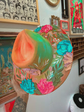 Extra colorful floral hat