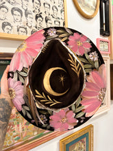 Deep brown with blush pink