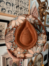 Camel colored with butterfly and florals