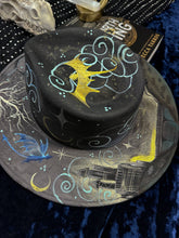 Fourth Wing inspired hat (top and bottom painted)