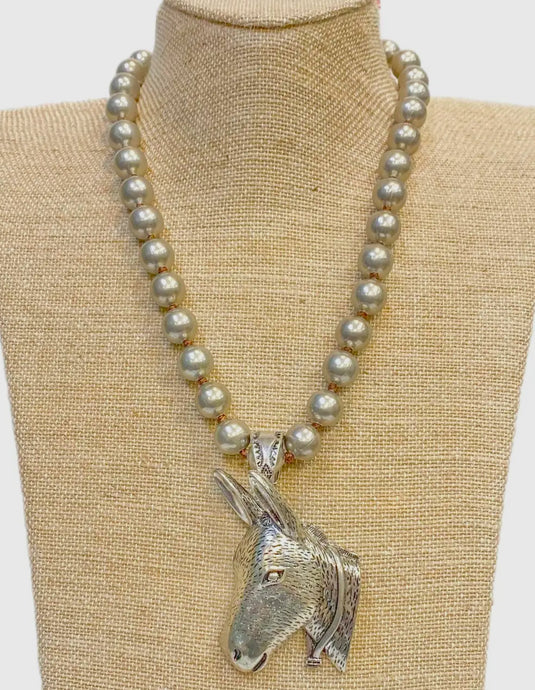 Donkey Western Boho Necklace