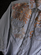 Wrangler X Billabong pearl snap fits like M/L