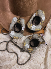 Gray cowgirl hat ornament/ car charm