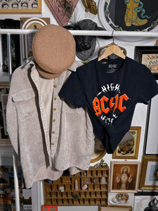 “London” band girl top, jacket and hat (size M&S)