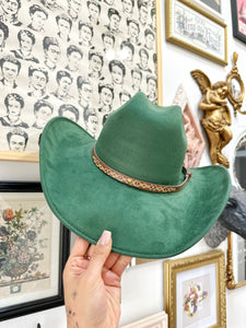 Classic Green Cowgirl Hat