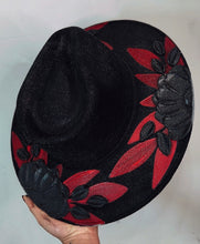 Shimmer black and red