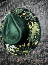 Metal Band Inspired Green and Gold hat