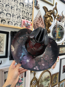 Alternative black cowgirl, hat, brand, American hat, makers size 57 cm
