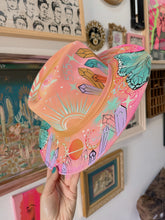 Butterfly colorful angel number hat