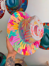 Extra colorful desert moon hat
