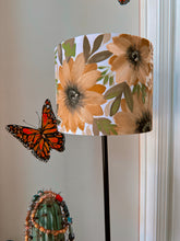 Made to order: Handpainted sunflower one of a kind lamp shade (all around 360 original painting)