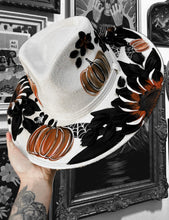 Pumpkins and florals