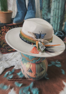 Mushroom lilacs hat
