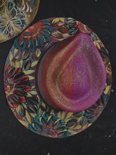 Jewel toned ombre extra shimmer hat