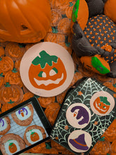 90s Halloween giant cookie painting