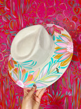 Ivory colorful hat