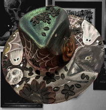 182_tattoos_n_cupcakes custom 2 flat brims (spooky and cowgirl Prada) size large
