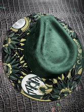 Metal Band Inspired Green and Gold hat