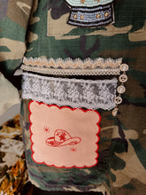 Cowgirl Camo Military Jacket (baggy fit up to XL)