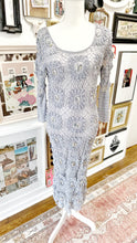 Vintage crochet boho chic dress size M