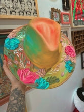 Extra colorful floral hat