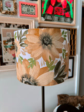 Made to order: Handpainted sunflower one of a kind lamp shade (all around 360 original painting)