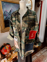 Cowgirl Camo Military Jacket (baggy fit up to XL)