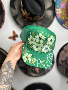 Packers Floral Trucker Hat