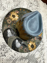 Geese and wild florals