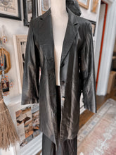 100% genuine leather goth jacket size L