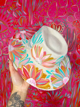 Ivory colorful hat