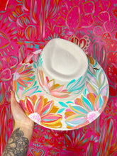 Ivory colorful hat