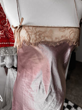 Y2K satin lace dress size S