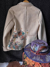 RARE Practical Magic 90s new fur suede coat size M