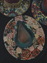 Alice in Wonderland Inspired, top and bottom painted size Large