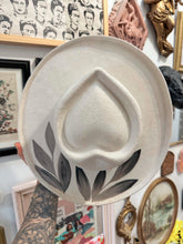 Heart shaped hummingbird underbrim hat